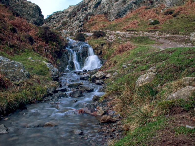A fresh stream in Carding Mill Valley