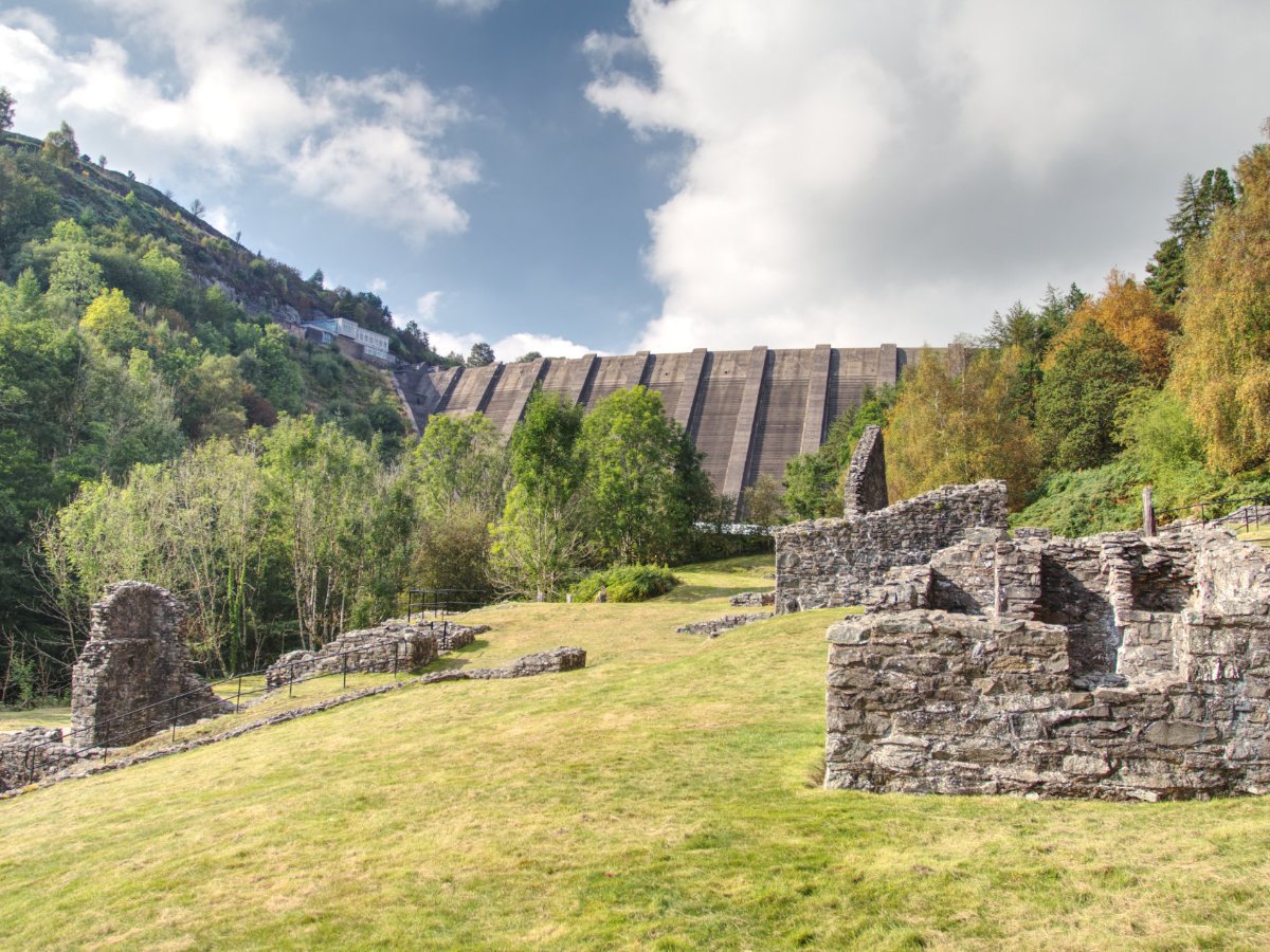 Post Banner - Bryntail Lead Mine at Llyn Clywedog