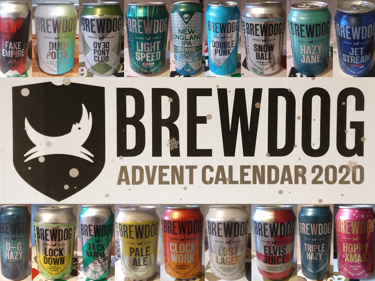 24 days of beer with the BrewDog advent calendar Love Our Adventures