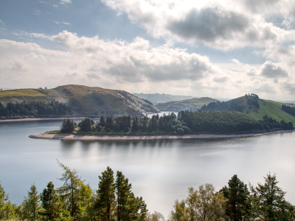 Post Banner - Llyn Clywedog Reservoir - the dragon's tail lake