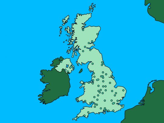 The nicknames of the United Kingdom's cities Banner