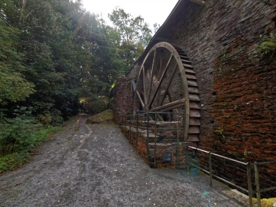 Dyfi Furnace - the Waterfall at Furnace Banner