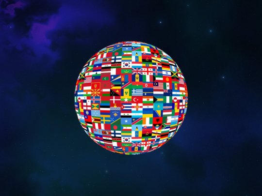 Flags of the World Banner