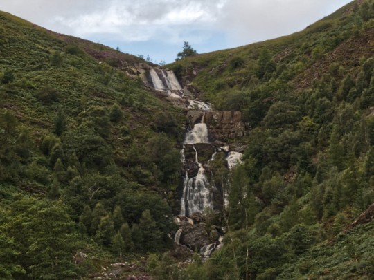 Rhiwargor Waterfall at Lake Vyrnwy
