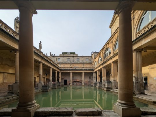The Roman Baths at Bath Banner