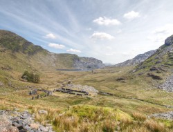 Cwmorthin Slate Quarry and Lake