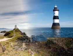 Lighthouse to lighthouse - Penmon Point to Tŵr Mawr
