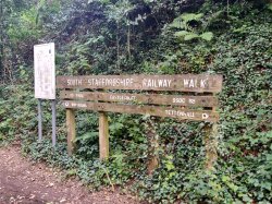 South Staffordshire railway walk - an urban walkers highway