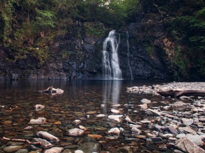 Ceunant Llennyrch Waterfall