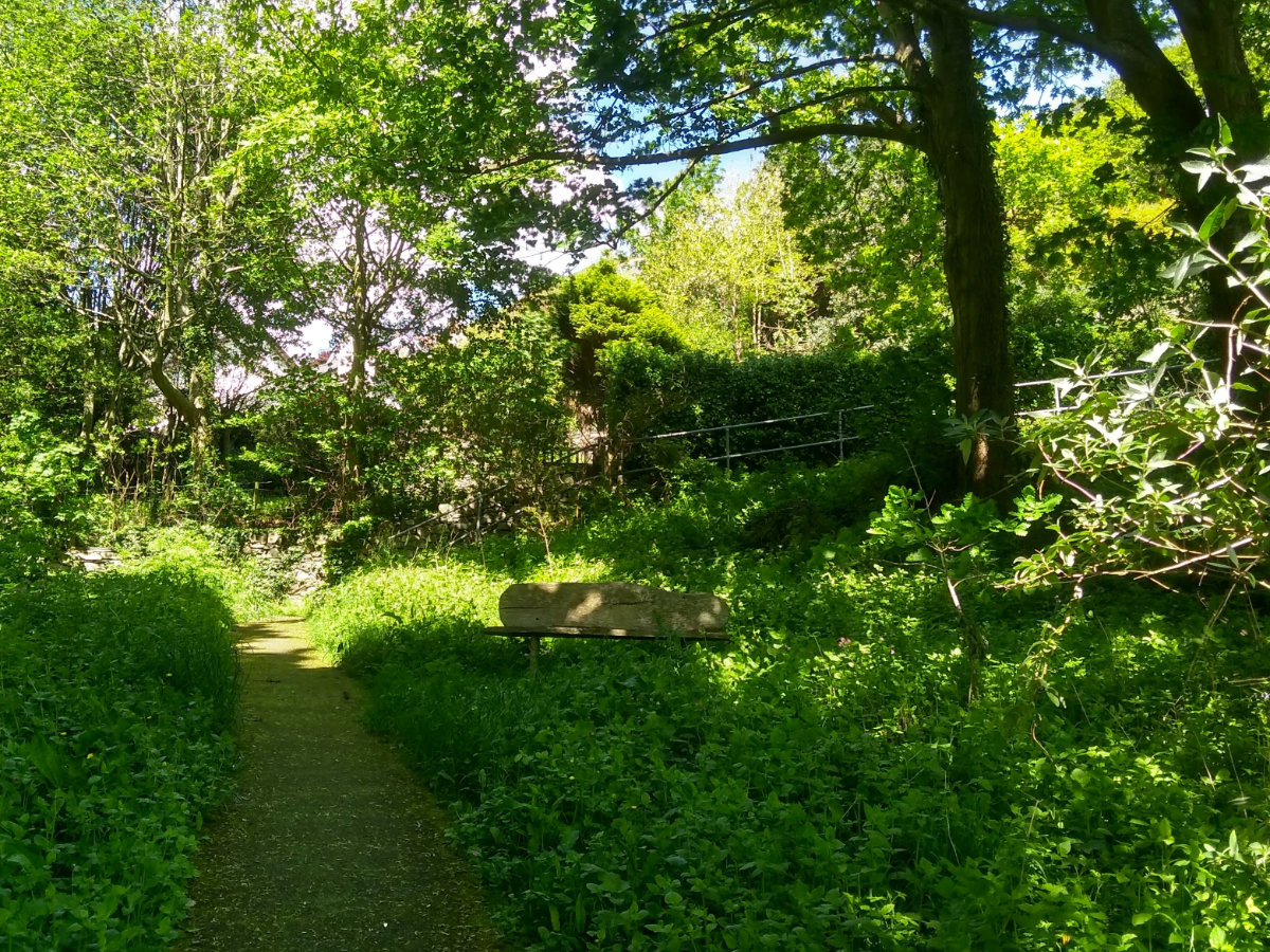 A relaxing spot hidden away