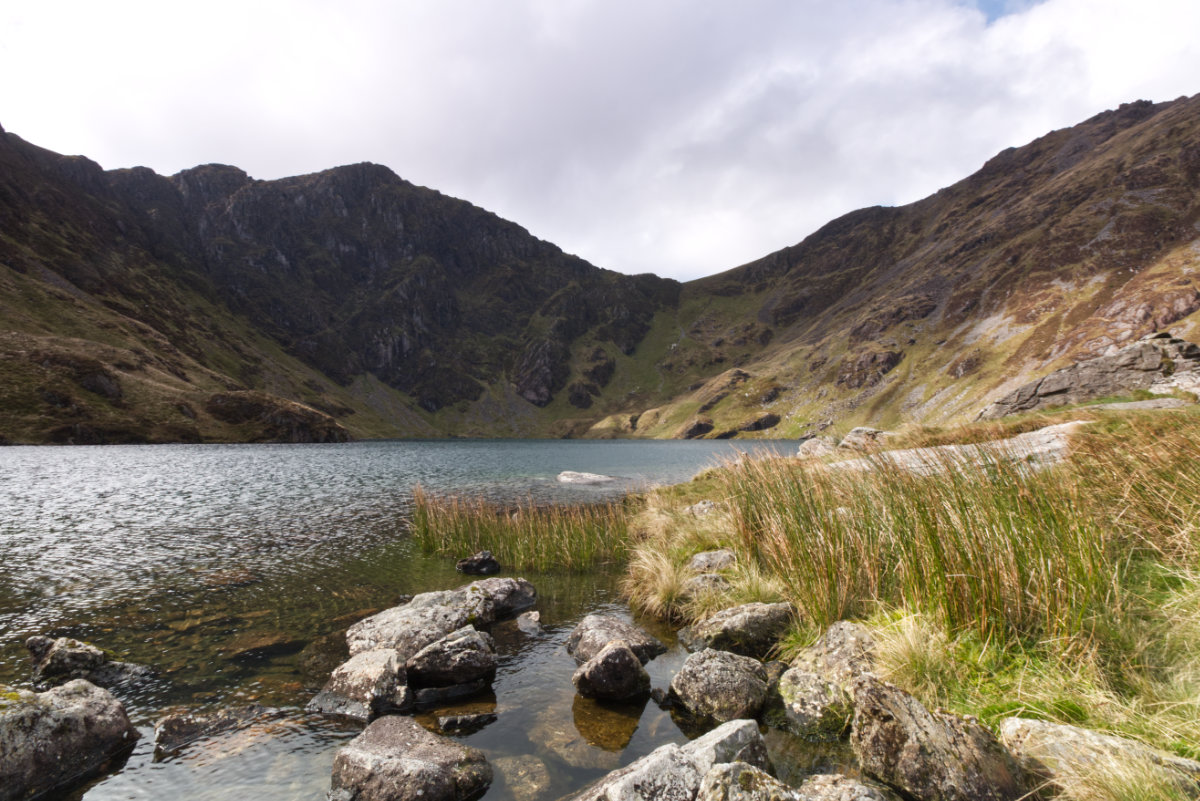 The beautiful Llyn Cau