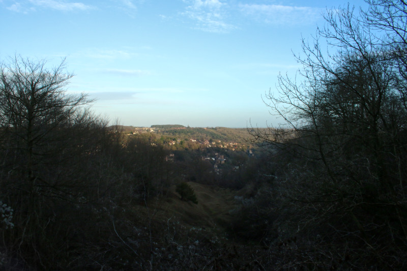 One of many viewpoints as seen in winter