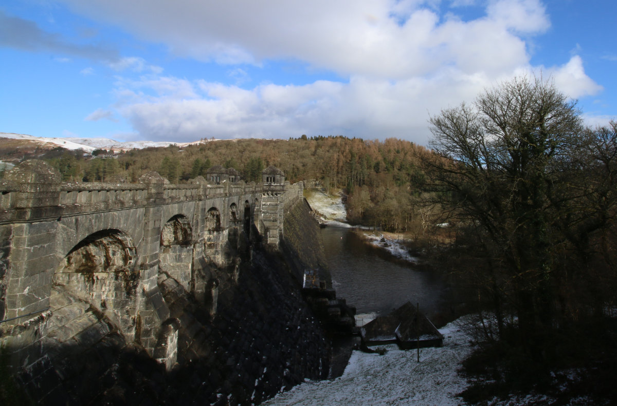 Lake Vyrnwy dam