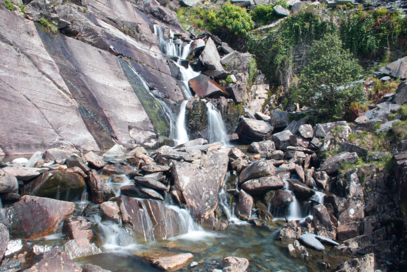Cwmorthin waterfall