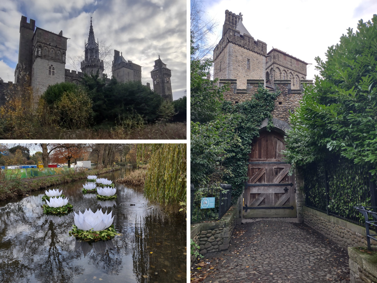 Walking the park - the castle lodgings, the West Gate and the feeder canal