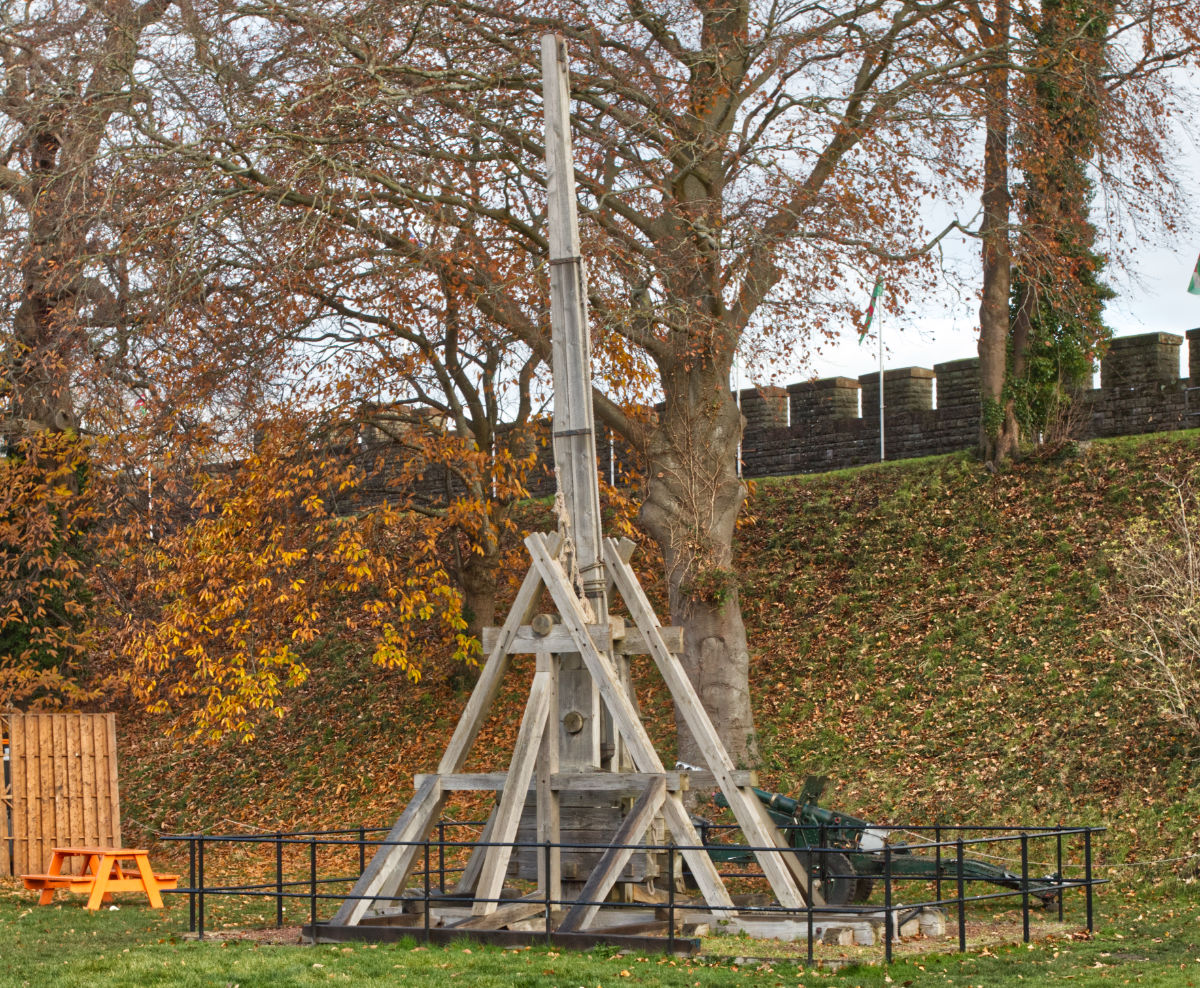 Trebuchet at Cardiff Castle