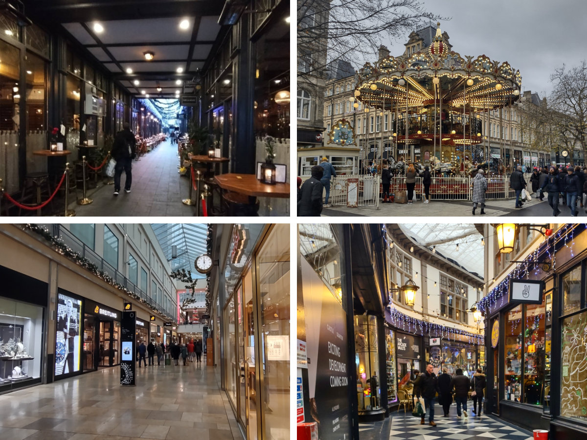 Exploring the shopping options around the city
