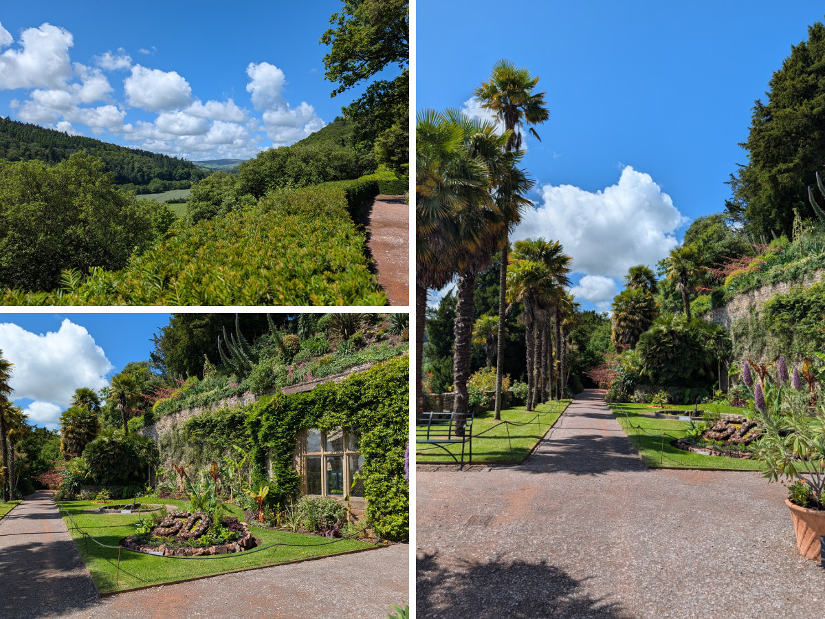 Some of the beautiful upper gardens & views Some of the beautiful upper gardens & views