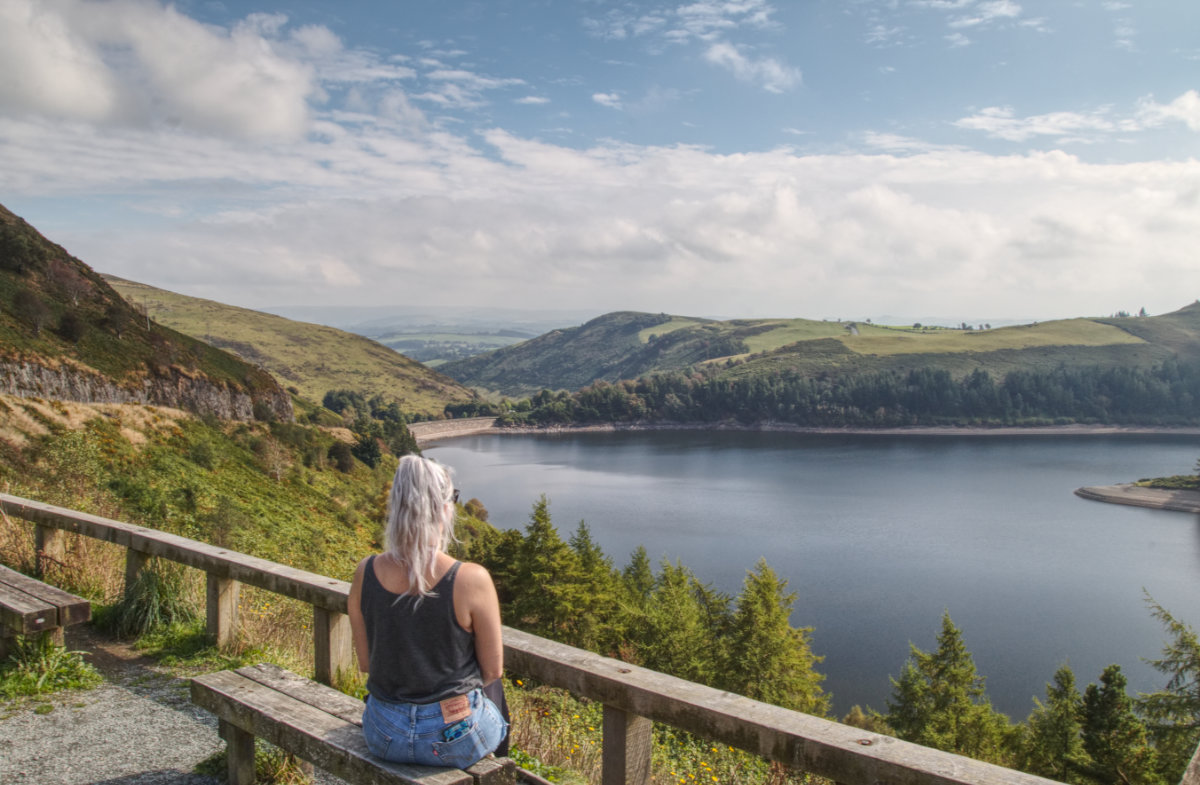 Looking towards Bwlch-y-gle