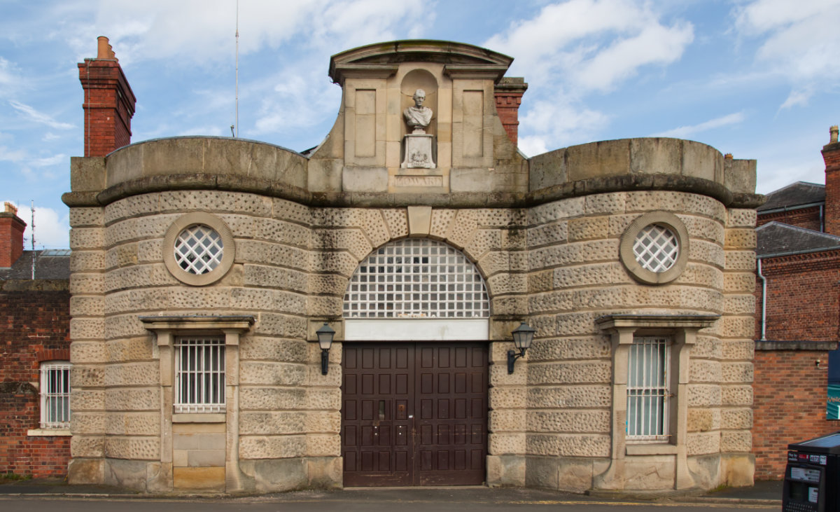 Shrewsbury Prison gate
