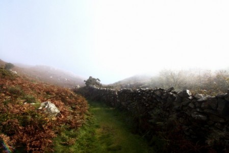 Foggy day over Barmouth